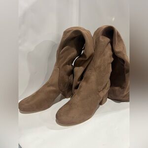 Brown Suede Women's Boots